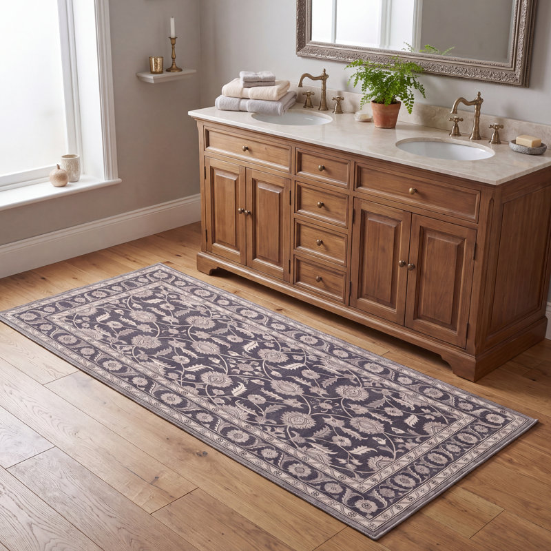 Tapis Selwyn traditionnel surteint uni gris ivoire beige, lavable en machine, antidérapant, à poils courts, pour intérieur et extérieur, adapté aux animaux domestiques, idéal pour le salon, la chambre, la salle à manger, l'entrée, le corridor ou le bureau.