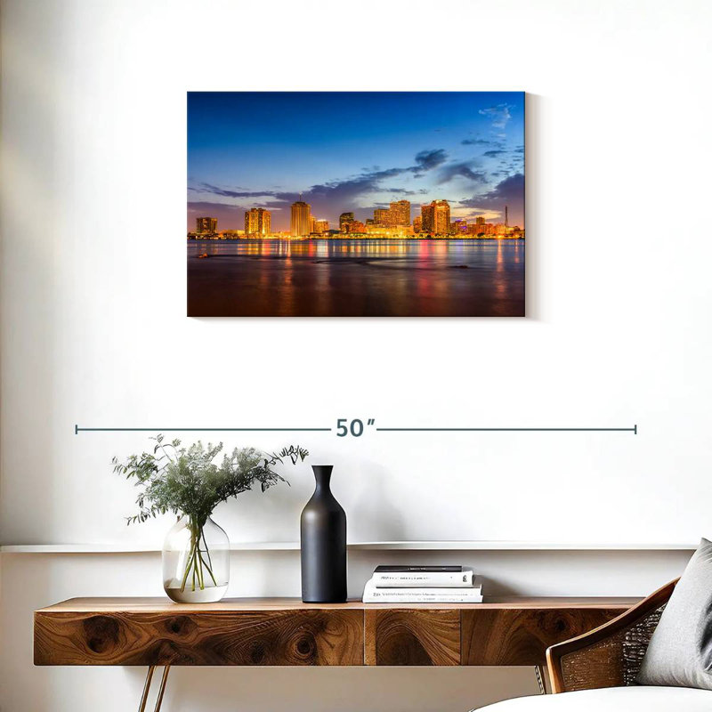 Sirci New Orleans Waterfront, H 20 po x l 30 po