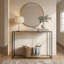 Console en verre 47 po