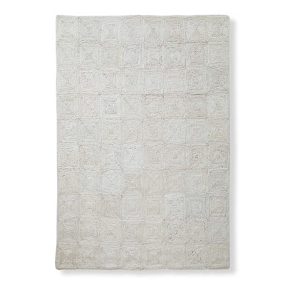 Boxed In Hand Knotted Rug