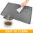 Pet Placemat For Dog And Cat, Mat For Prevent Food And Water Overflow, Suitable For Small, Medium And Big Pet,24.5" 16.5", Grey