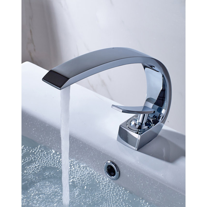 Mounting / Installation Required Bathroom Faucet, Chrome