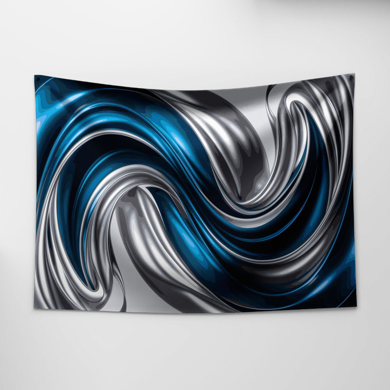 Tapisserie murale dégradée, 88 po x 104 po