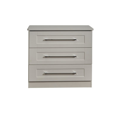Fully Assembled Yass 3 Drawer 76.5Cm W Chest of Drawers