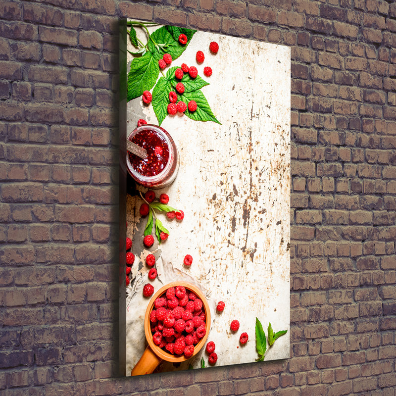 Raspberry Jam - Wrapped Canvas Print