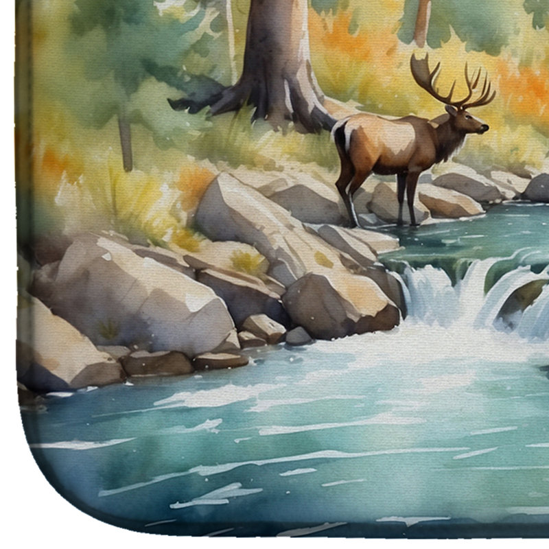 Tapis de séchage Mountain Stream