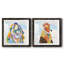 Groovy Bunny And Sky - ensemble de 2 peintures-1924596502-1924596497
