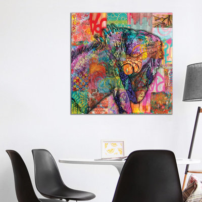 Iguana by Dean Russo - Wrapped Canvas Gallery-Wrapped Canvas Giclée