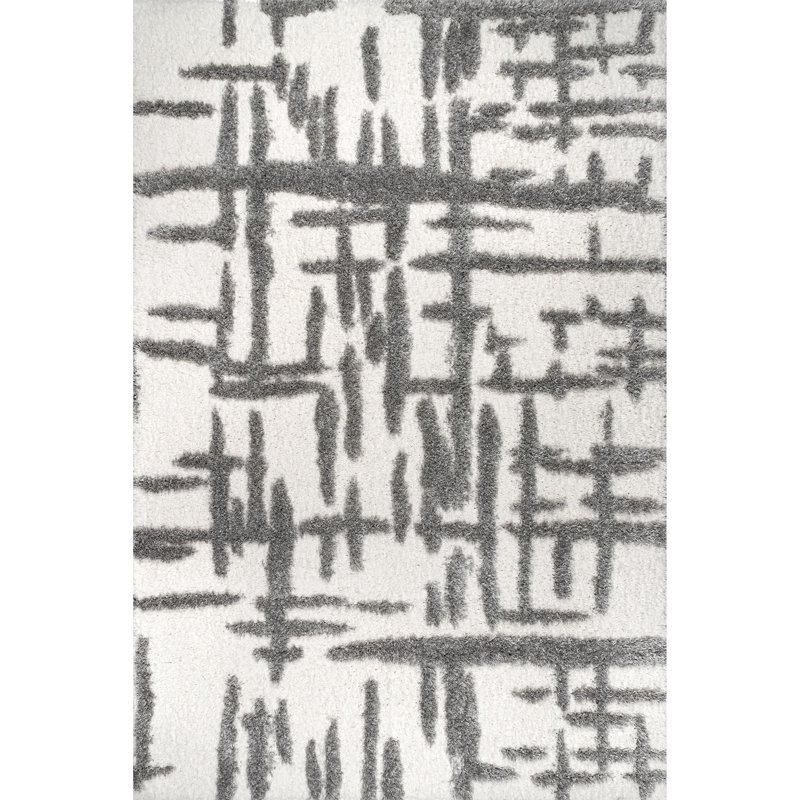 Tapis à poils longs Woke, Rectangle 4 pi x 6 pi