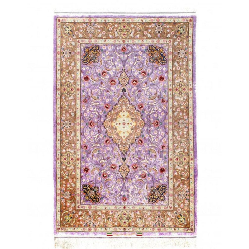 Isfahan Oriental Area Rug in Ivory