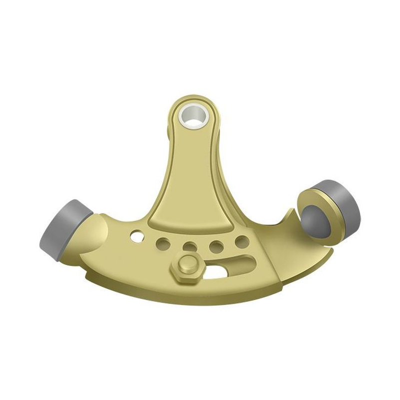 Kick Stop, Polished Brass