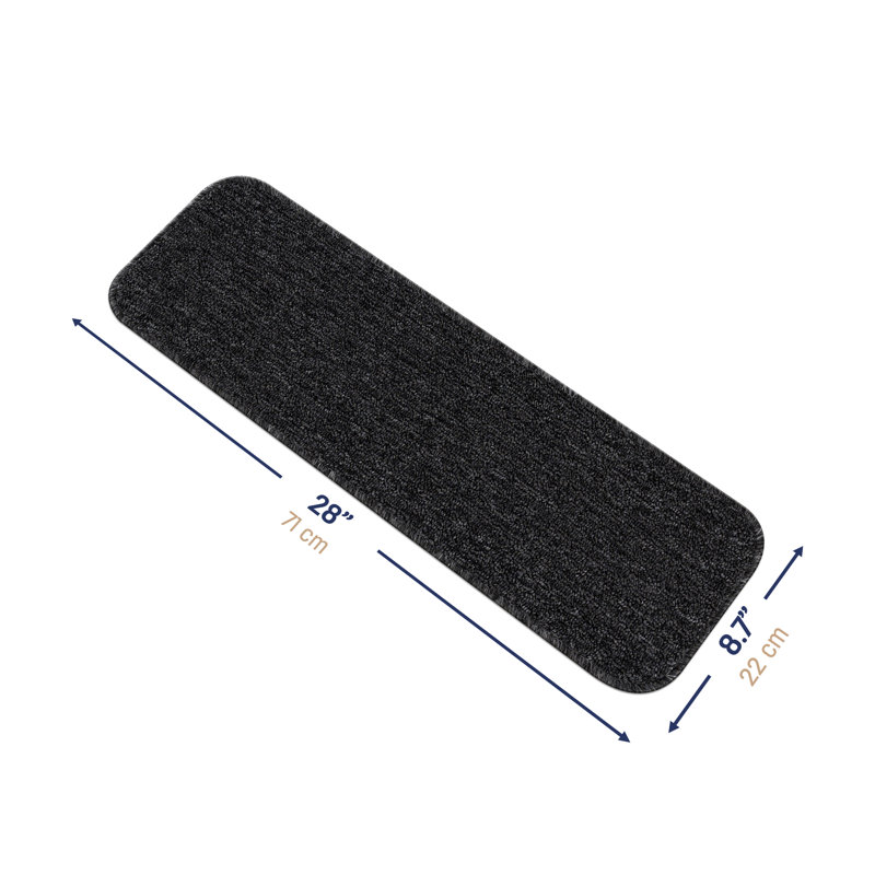 Tapis d'escalier Arturas, Brun