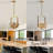 Modern Dimmable Glass Bubble Sphere Chandelier, Dia 15"-1908681391-1908681392