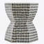 Table de bout hexagonale, table d'appoint d'appoint