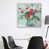 White Floater Framed