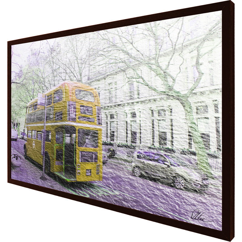 Single Picture Frame Print, 51cm H x 76cm W x 4cm D, Brown