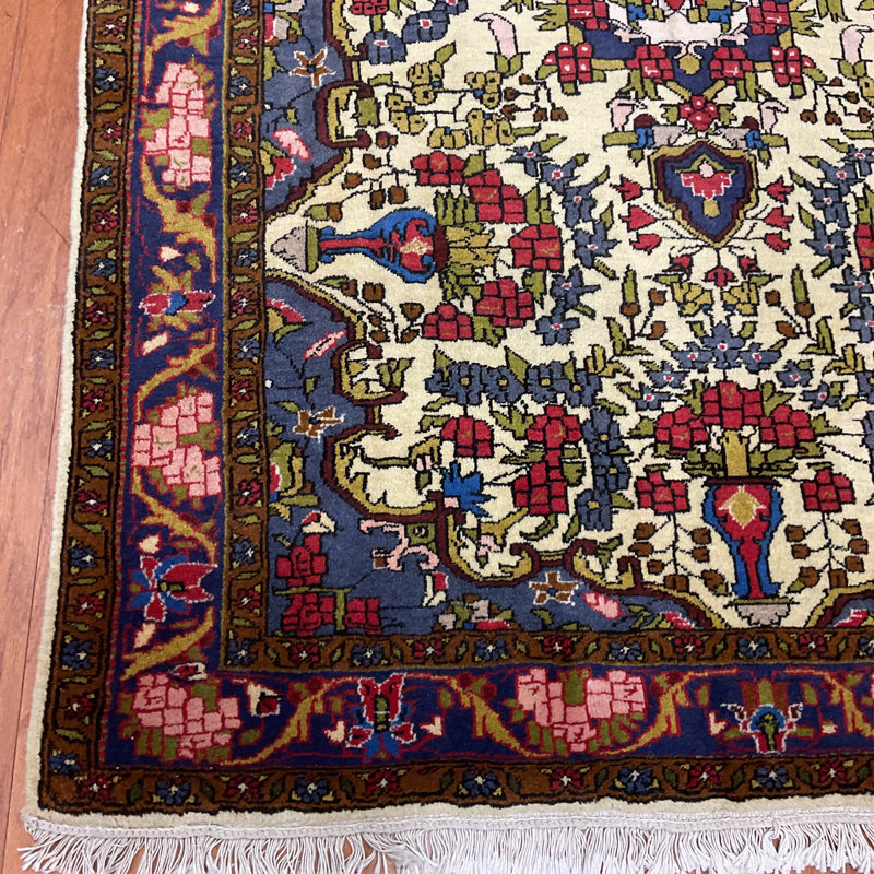  Tapis en laine bidar fait à la main