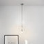 Suspension Kichler Everly en laiton naturel de 50 cm (19,75 po) à une lumière avec abat-jour transparent en forme de larme-1254441226-1254475803-1215380878