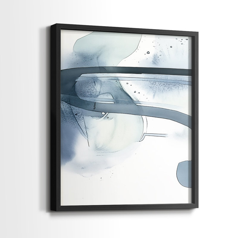 "ABSTRACT Series DCCXIV" par J Paul, Noir, noir, noir, noir, H 29 po x l 23 po