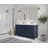 60'' Double Bathroom Vanity with Quartz Top-88110069