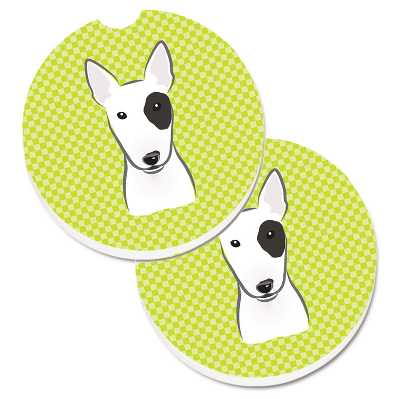 Sous-verre Retriever, Vert lime, Bull-terrier