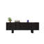 Console multimédia moderne de 71 pouces, grand meuble télé avec armoires et tiroirs de rangement, centre de divertissement contemporain pour le salon-9421461