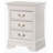 Louis Phillipe Nightstand with 3 Drawers Bed Side Table  Nightstand Bedroom End Tables-166158856
