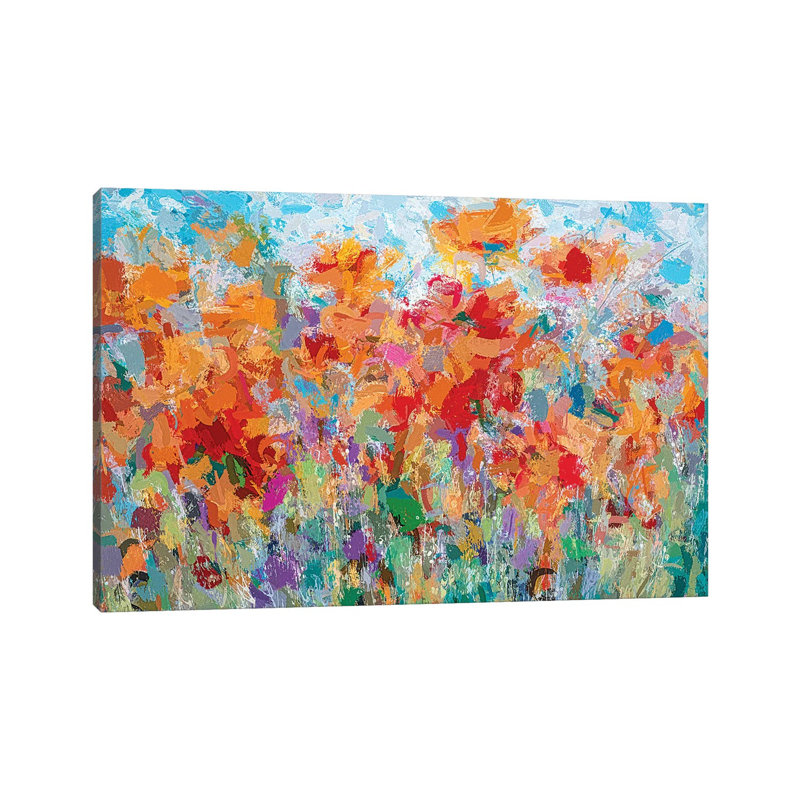 The Visionary Poetry Abstract II by Lena Owens - Painting on Canvas, Wrapped Canvas, 20.32cm H x 30.48cm W x 1.91cm D