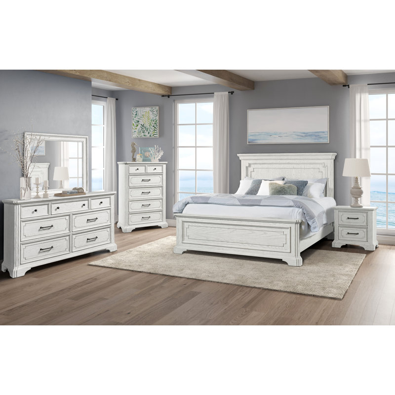 Bred Panel Bed, California King