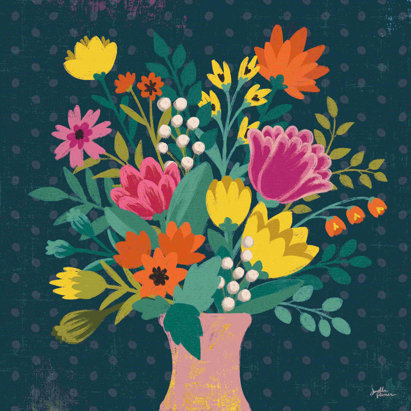 Romantiques Luxe VII - Impression sur toile tendue, H 12 po x l 12 po