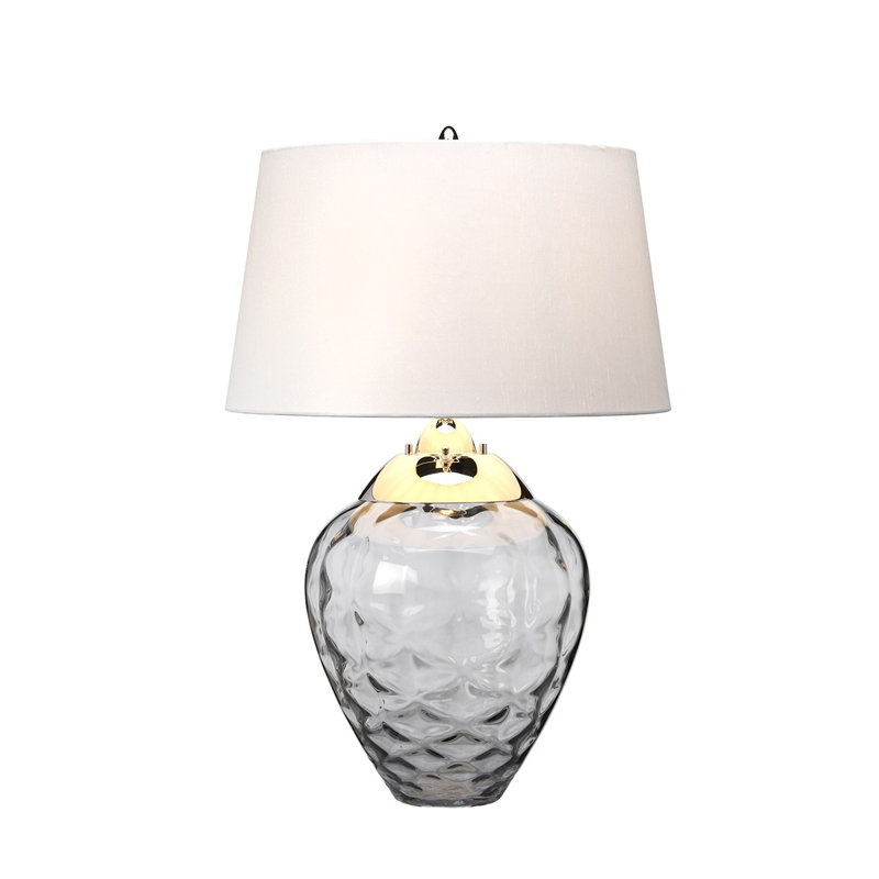 Mccutcheon Table Lamp, Smoked Gray
