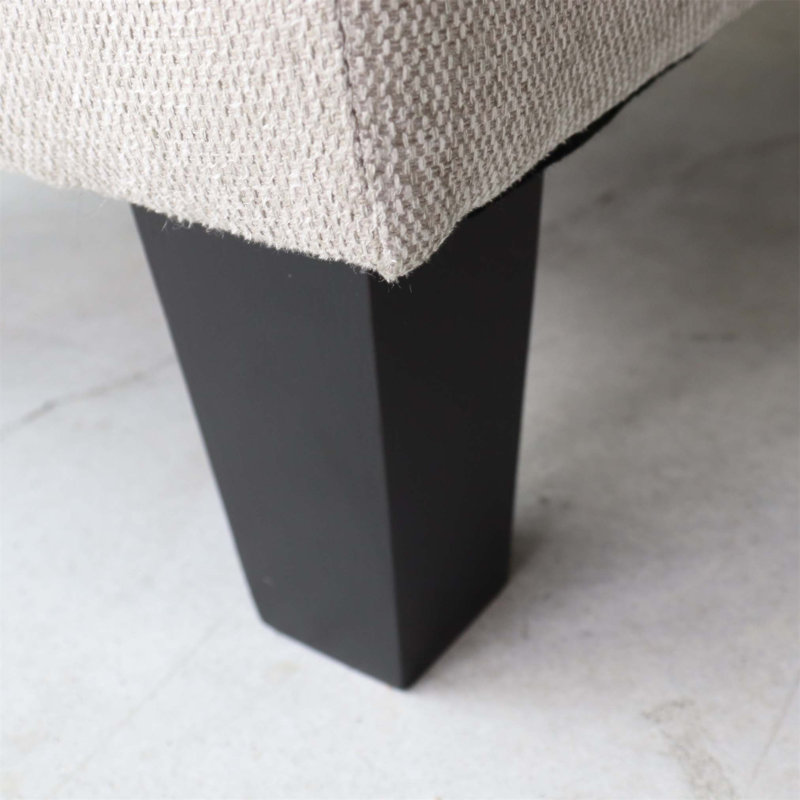 Repose-pieds en tissu avec sièges confortables, multiples fonctions de rangement, design classique et coins confortables pour toute pièce