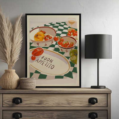 «Buon Appetito» par ThingDesign Print