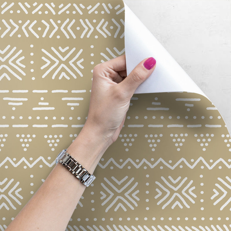 Maratha Matte Peel & Stick Mural, 312 x 219cm