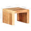 Carli Solid Wood Sled End Table