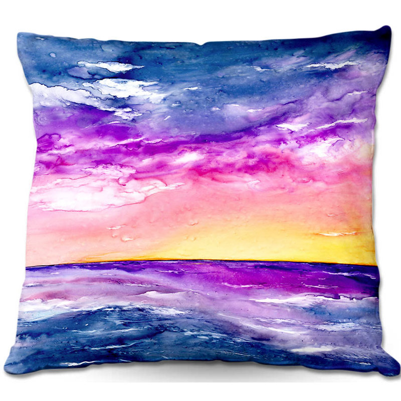  Coussin décoratif Tormenta Waves, H 16 po x l 16 po x P 4 po