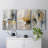 Abstract Series CLXIV -Set Of 3 Gallery Wrapped Canvas -Ready to Hang-1199262322