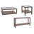 Natash Glass Top End Table