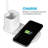 OttLite Organizer LED Desk Lamp Wireless Charging, 3 Colors, Dimmable, Flexible Neck, Storage Area