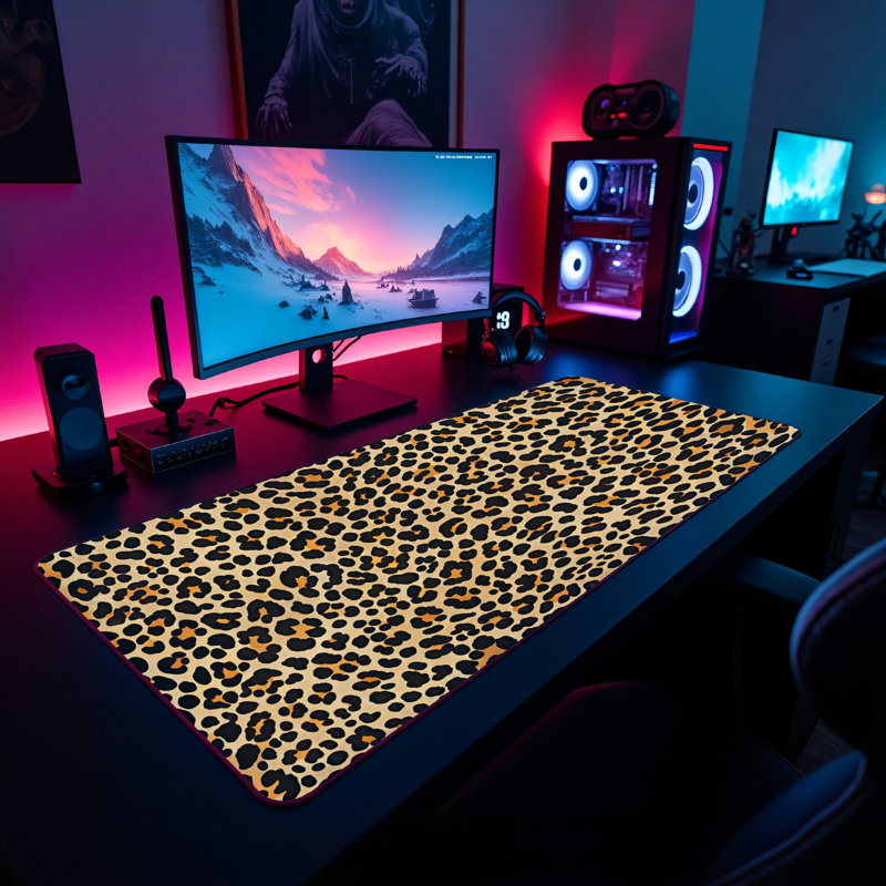 Polyester Desk Pad, 31.5x15.5