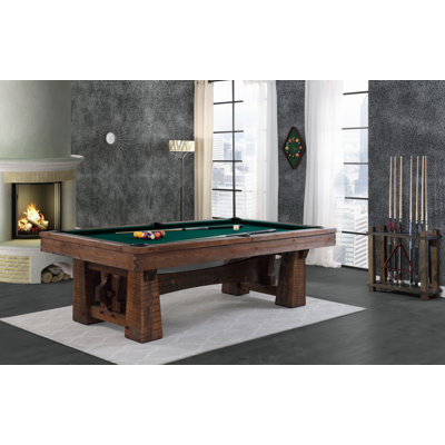 Table de billard en ardoise 8 pi avec installation professionnelle Bull Run (valeur de 895 $) incluse