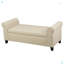 Banc de rangement moderne avec bras pour le salon