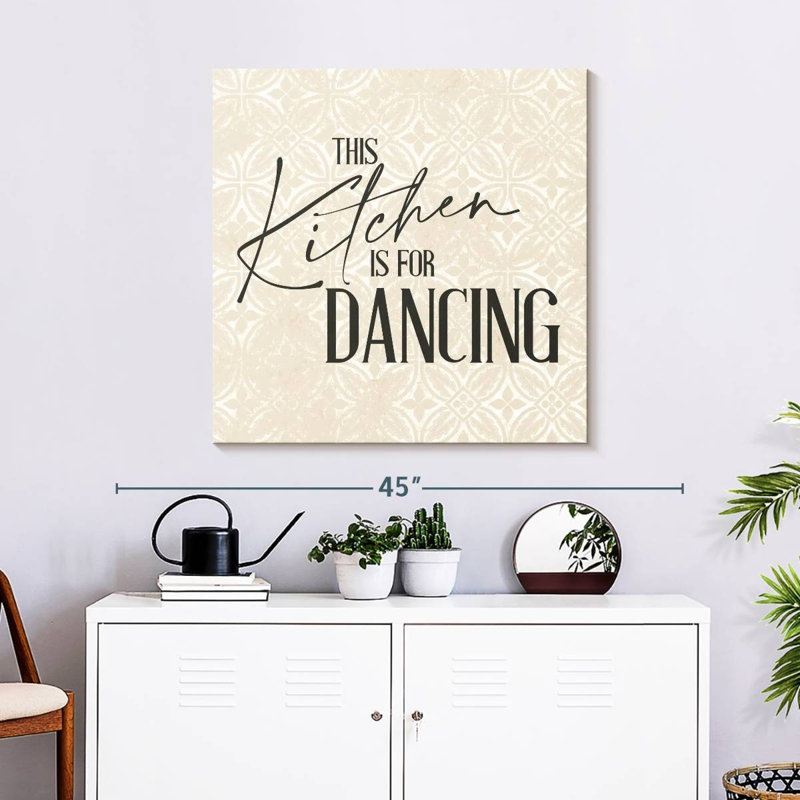 Tergel Kitchen Dancing, 30" H x 30" W