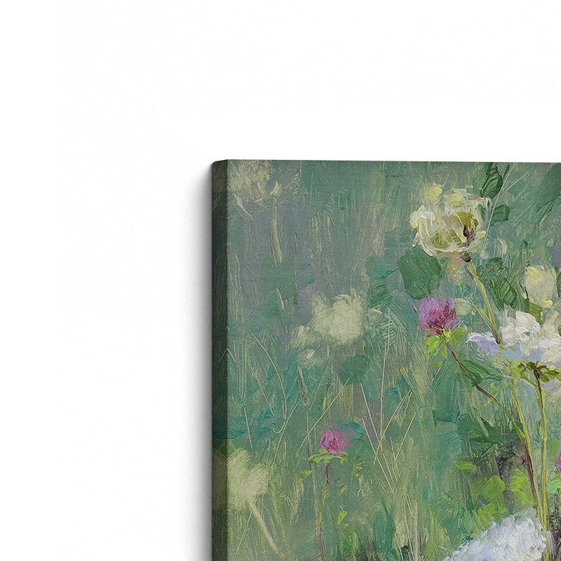 Impression sur toile Dreamy Wildflower Escape, H 24 po x l 36 po x P 1,25 po, Toile tendue