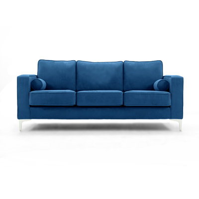 Georgio 3 Seater Velvet Sofa