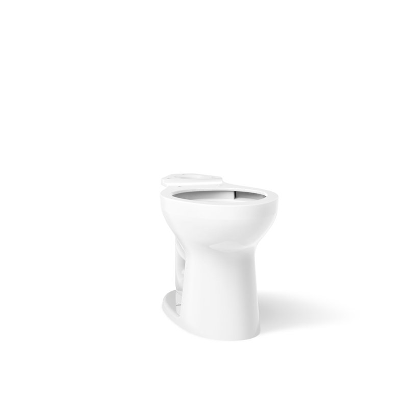 Cuvette de toilette allongée Highline, Blanc