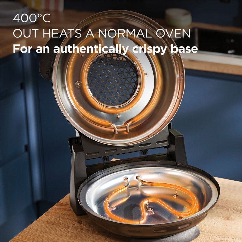 My Pizzeria Countertop Pizza Oven, Black
