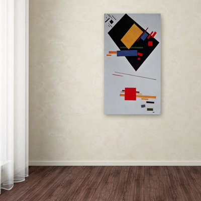 « suprematist composition », impression sur toile tendue