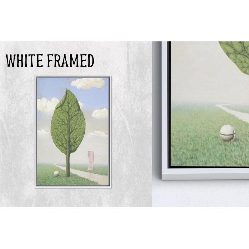 Œuvre d'art moderne sur toile à motif abstrait abstrait - Elegant Home Decor, 1P WhiteFramedCanves, 82,7 po H x 47,3 po l