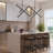 6 Light Black Small Chandelier